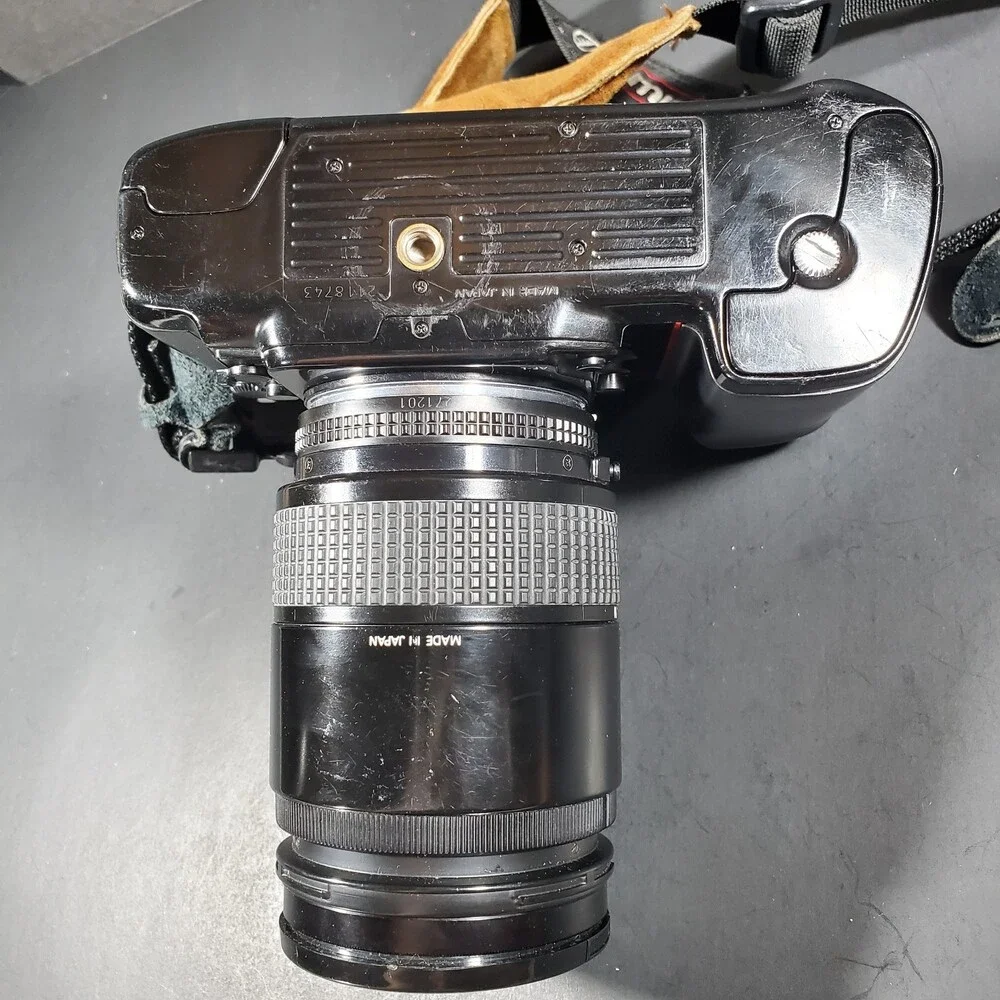 Vtg Nikon AF N8008 35mm SLR Film Camera, AF Nikkor 28-85mm Lens, Tested Working